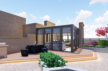 鄭州碧桂園國控天譽(yù)屋頂花園設(shè)計(jì)