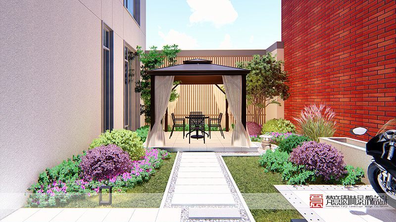 庭院設(shè)計(jì)效果圖,別墅庭院設(shè)計(jì)效果圖