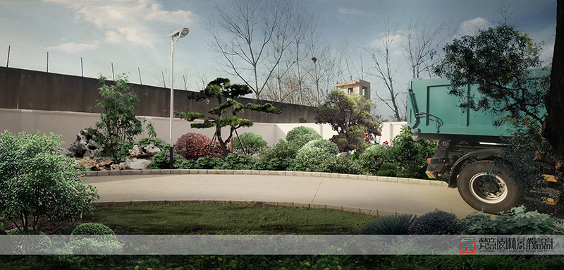景觀綠化設(shè)計,鄭州廠區(qū)綠化
