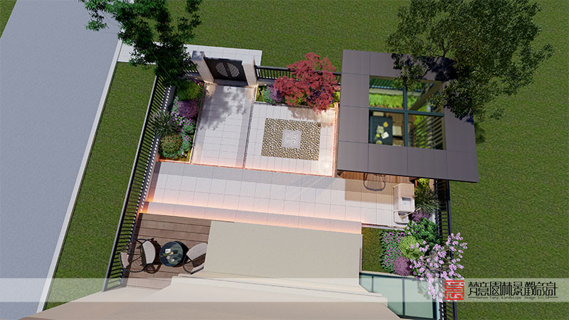 滎陽金苑陽光里99㎡庭院設(shè)計(jì) 滎陽金苑陽光里99㎡庭院設(shè)計(jì)