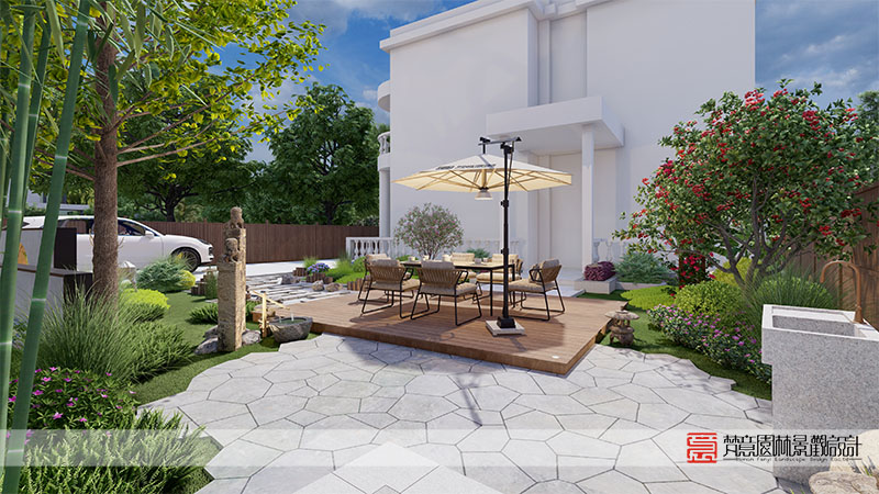 鄭州嶺上人家220㎡庭院設(shè)計 鄭州嶺上人家220㎡庭院設(shè)計