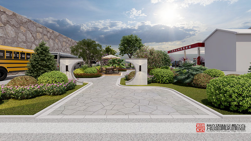 洛陽老君山智慧能源站設(shè)計,加油站設(shè)計