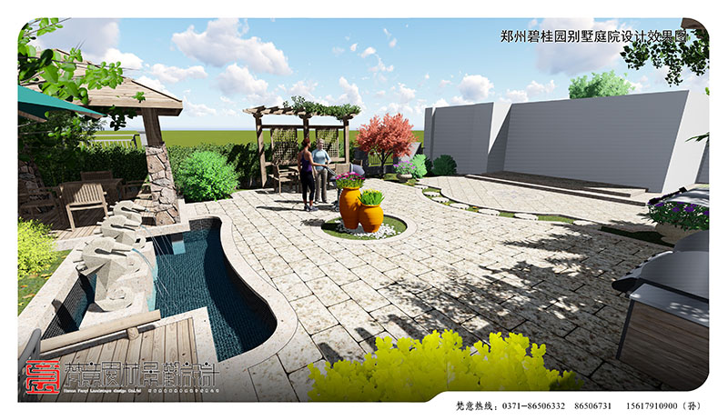鄭州別墅庭院設(shè)計,別墅庭院設(shè)計