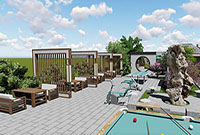 屋頂花園設(shè)計(jì)最引人注目的元素——顏色