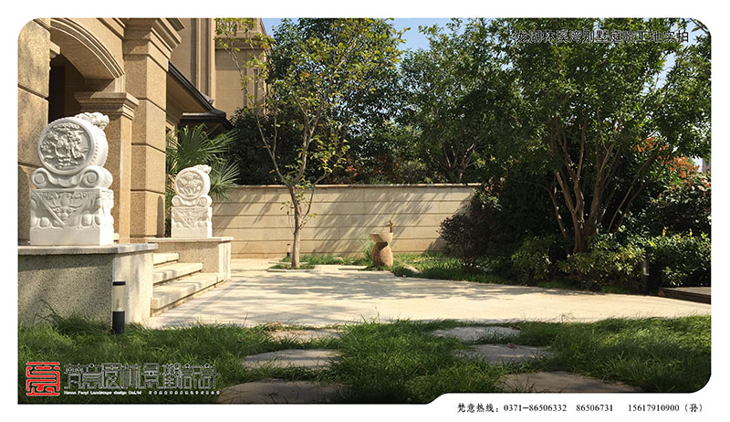 別墅庭院設(shè)計,林溪灣別墅庭院